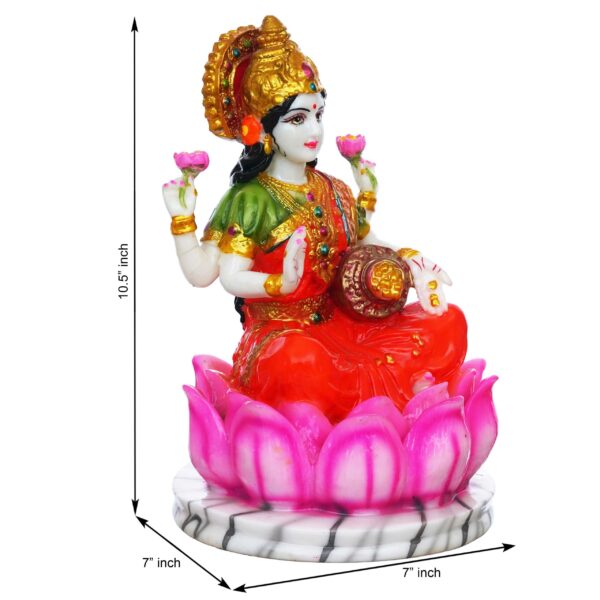 Luxury Marble Maa Saraswati Idol – Temple & Pooja - Image 2