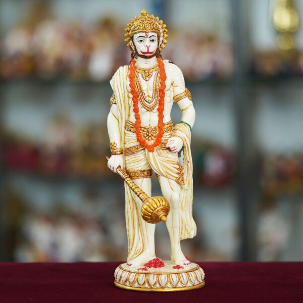 Luxury Marble Lord Hanuman Murti